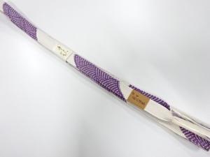 未使用品　前沢謹製　正絹　高麗　手組帯締め